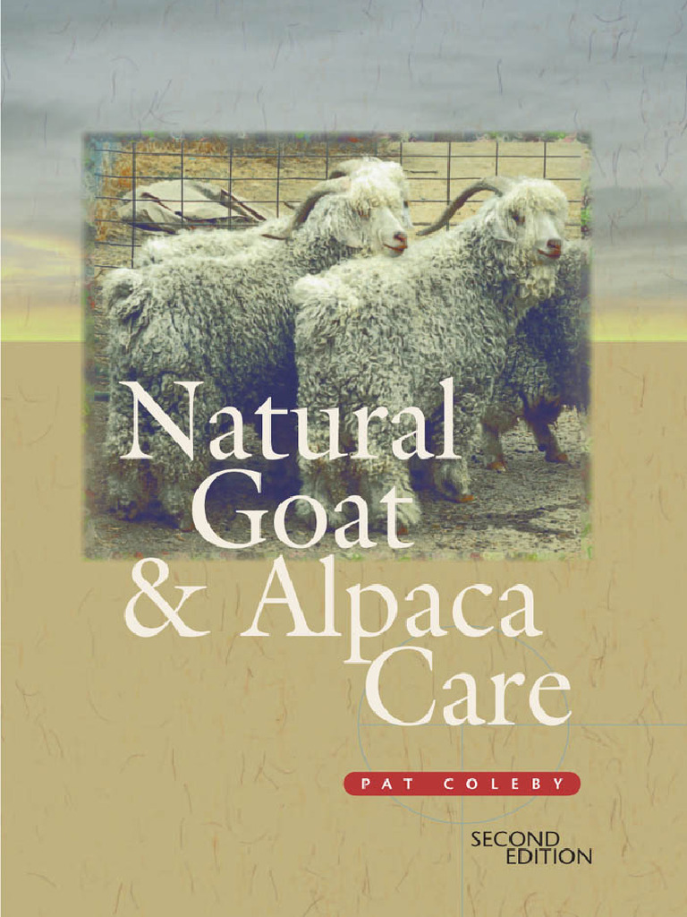2000 - Natural Goat and Alpaca Care | PDF | Goat | Soil
