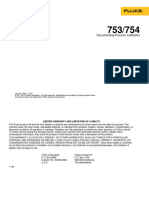 Fluke 750 Series Documenting Process Calibrators User Manual