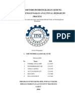 Pemilihan Metode Pembongkaran Gedung Bertingkat Menggunakan Analytical Hierarchy Process