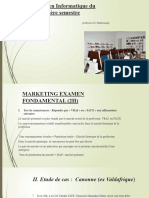 Marketing Examen Fondamental 8