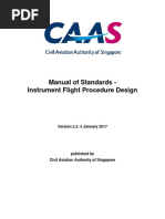 Manual of Standards - Instrument Flight Procedure Design: Version 2.2: 5 January 2017