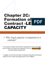 Chapter 2c - Legal Capacity
