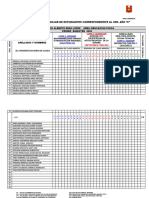 Registro Auxiliar de Estudiantes Correspondiente Al 3er. Año "C"