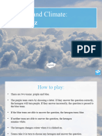 Weather and Climate Link Quiz - PowerPoint Game