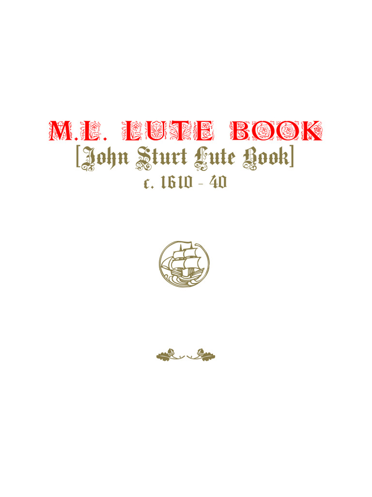 Imslp615686 Pmlp989374 Ml Lute Book PDF
