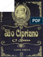 São Cipriano - O Bruxo - Capa Preta