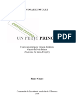 Un Petit Prince Piano Chant Consultation