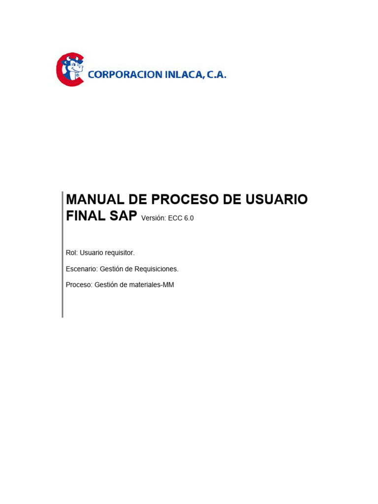 Gestión de Requisiciones en SAP | PDF | Economias | Business