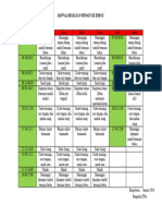 Jadwal Kegiatan Mingguan