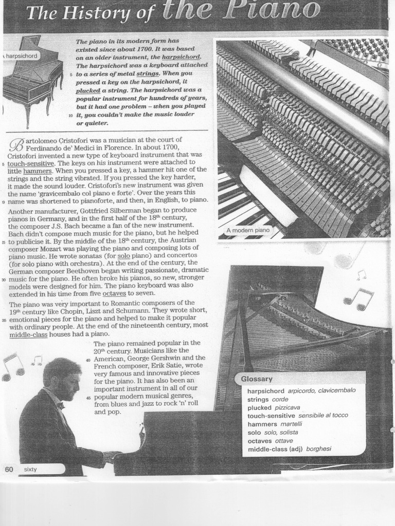 The History of the piano PDF