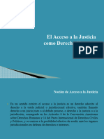 El Acceso A La Justicia Como Derecho Humano.