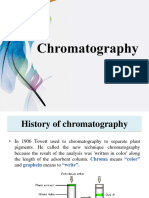 Chromatography and Paper Chromatography