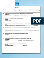 Sentence Transformation Practice