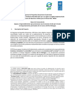 Bases de Convocatoria - Apoyo A Emprendimientos Que Promuevan Una Economia Verde Y-O Circular