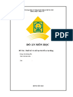 Đồ Án Môn Học: Đề Tài: Thiết kế và chế tạo bãi đỗ xe tự động