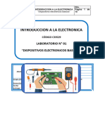 Laboratorio 01 - Dispositivos Electronicos Basicos - 2024-01