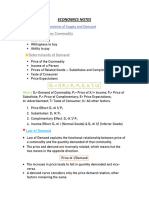 Economics Notes