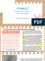 Penentuan Output Keseimbangan: Nama: Lim Xiao Wen & Heidi Lee