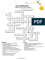 Fiche Élève CM1 CM2 Les Aventuriers