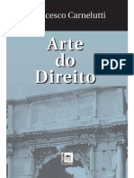 Arte do direito - Francesco Carnelutti