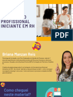 Jornada Do Profissional Iniciante em RH