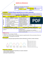 Sesión Trazamos Figuras en El Plano Cartesiano