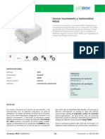 Sensor Movimiento y Luminosidad M03A