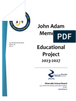 Educational Project Jam 2023-2027