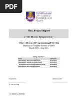 Final Project Report CSC186