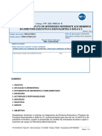 Prevenção de Conflito de Interesses Referente Aos Membros Da Diretoria Executiva e Equivalentes DAS 6 e 5