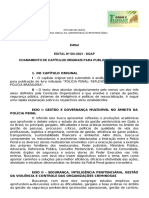 Edital 001 2021 Livro Polícia Penal DGAP