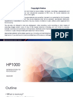 HP1000 AY23-24S2 Memory