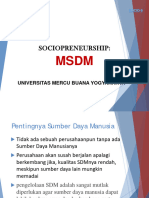 Pertemuan 12e. Sociopreneur - MSDM