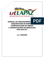 Manual de Procedimientos de Adquisicion de Bienes Construccion de Obras y Contratacion de Servicios