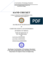 Report Hand Cricket