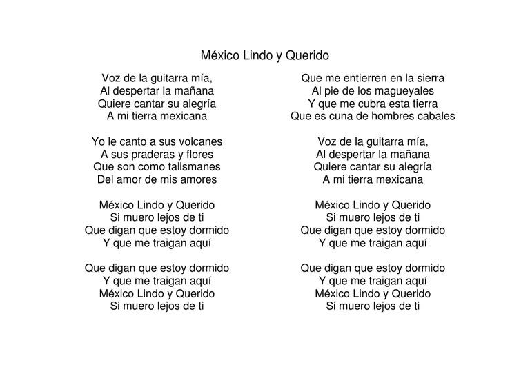 Mexico Lindo Y Querido Entretenimiento General