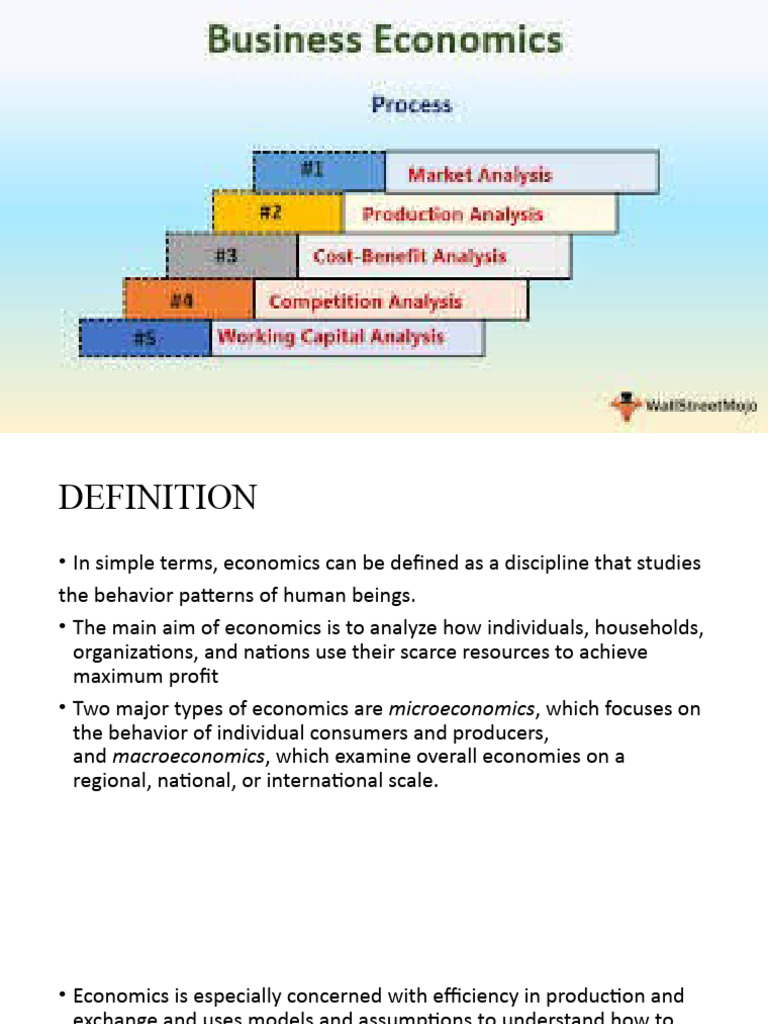 1 Chapter I Introduction of Business Economics | PDF | Economics ...