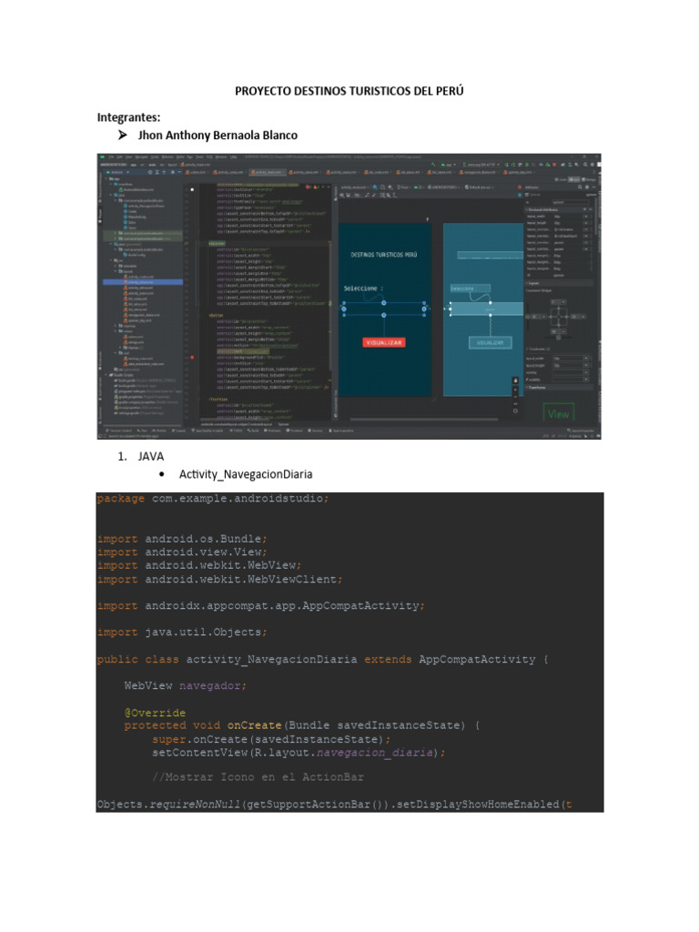 Proyecto Final de Moviles | PDF | Business | Technology & Engineering
