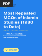 Most Repeated MCQs of Islamic Studies (1980 To Date) - Answer - 5