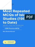 Most Repeated MCQs of Islamic Studies (1980 To Date) - Answer - 5