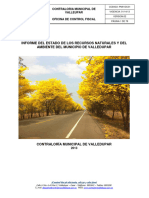 Informe Estado Recursos Naturales y de Ambiente Municipio Valledupar 2012