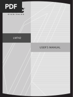 Manual AOC LM742