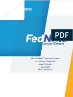 FedNow Interface How To Guide DRAFT March2023