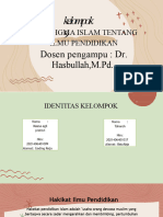 KEL 9 PARADIGMA ISLAM TENTANG ILMU PENDIDIKAN PPT