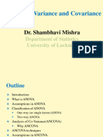 4.1analysis of Varianc Eand Covariance