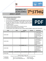 Manuels Et Fournitures Tle STMG 2023 2024 FINAL