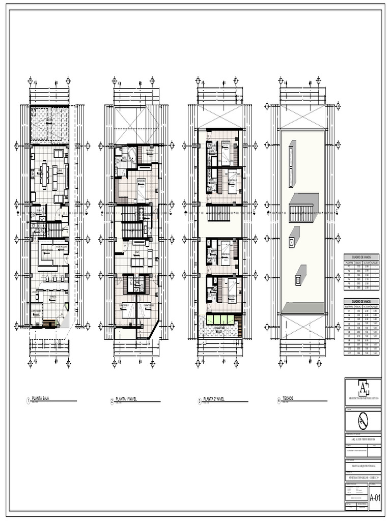 Architectural Plans for Mixed-Use Building | PDF