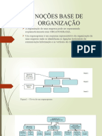 Noções Base de Organização