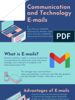Technology and Communication E-Mails