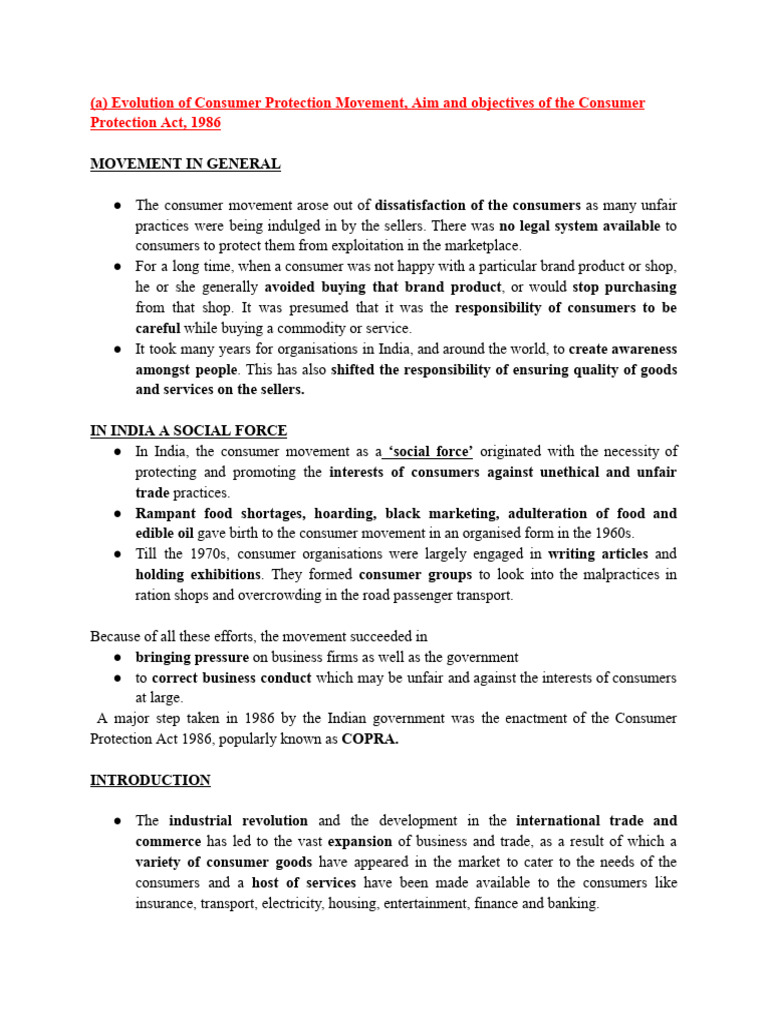 Consumer Protection Print | PDF | Finance & Money Management | Social ...